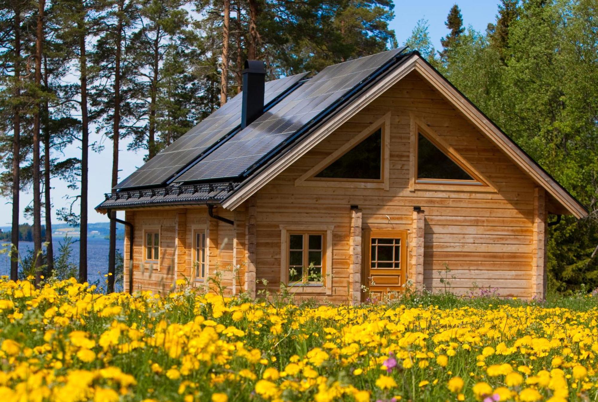 Blockhaus Am See - Komfort Umgeben Von Natur! Nalden Extérieur photo
